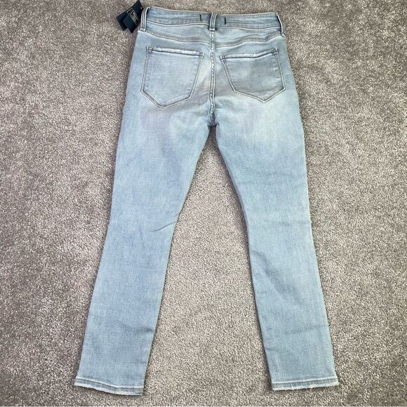 Abercrombie & Fitch Jeans Women's 24 X-Short Blue Super Skinny Ankle Light Denim - Picture 3 of 12